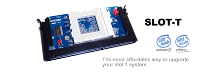 SLOT-T Tualatin CPU upgrade adaptor